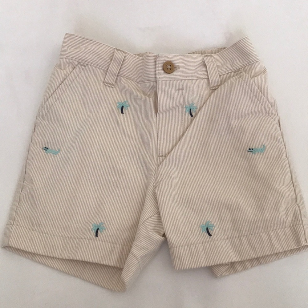 Janie and Jack boy shirt striped size 6-12M